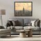 Stupell Industries NYC Skyline with Clouds Floating Frame, design by LSR Creative Studio